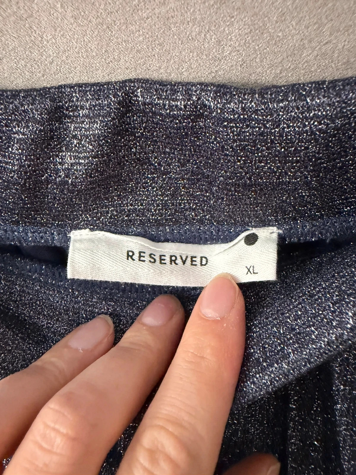 Jupe pailletée taille xl – photo 3